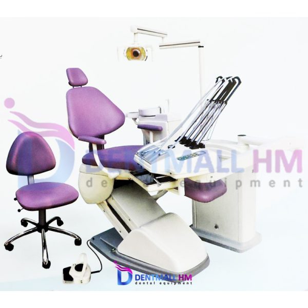 یونیت صندلی دندانپزشکی پارس دنتال مدل سامان Saman شیلنگ از بالا