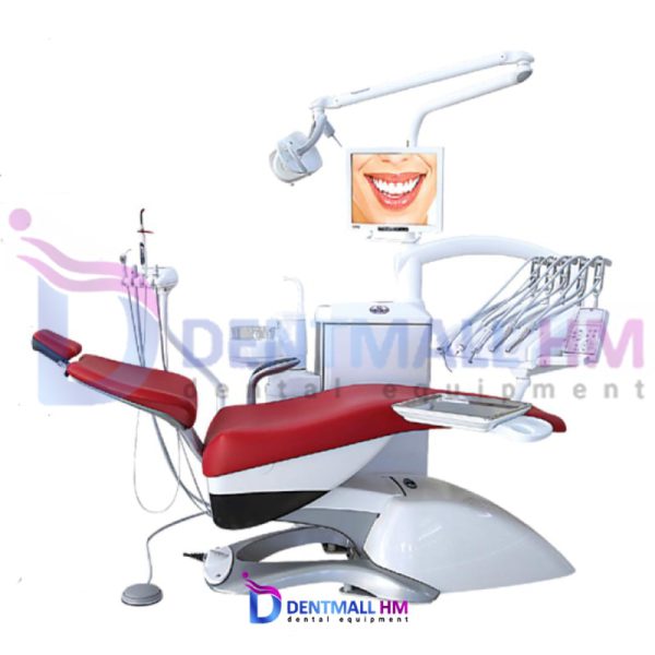 یونیت صندلی دندانپزشکی ملورین Melorin مدل TGLT 3000 تابلت شیلنگ از بالا