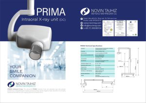 رادیوگرافی پایه دار تک دندان مدل پریما Prima DC مدل NT-7.